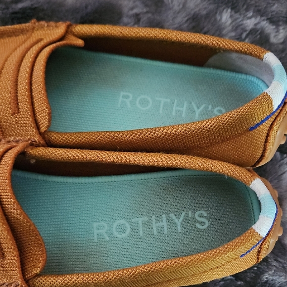 Rothy's Orange Slip-On Loafers - Picture 6 of 7